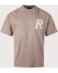 Represent - Oversized Fit Western Initial T-Shirt - Lyst