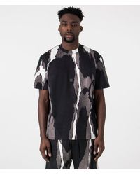 HUGO - Relaxed Fit Davacas T-shirt - Lyst