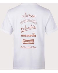 Columbia - Burnt Lake Graphic T-shirt - Lyst