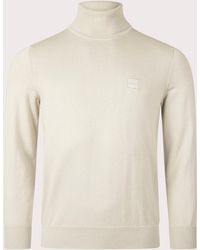 BOSS - Regular Fit Akiro Rollneck Jumper - Lyst