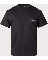 Versace - Rubberised Patch Logo T-shirt - Lyst