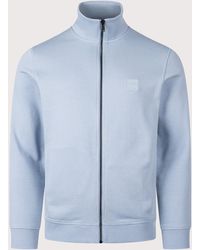 BOSS - Regular Fit Zestart Zip Through Sweatshirt - Lyst