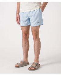 Barbour - Staple Logo 5' Swim Shorts - Lyst
