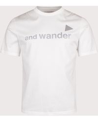 and wander - Regular Fit Ref T-Shirt - Lyst