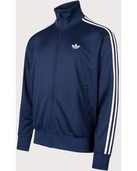 adidas Originals - Loose Fit Firebird Mesh Track Top - Lyst