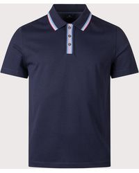 Paul Smith - Regular Fit Plated Polo Shirt - Lyst