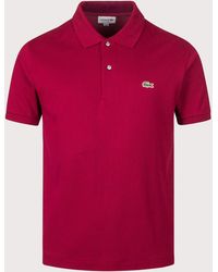 Lacoste - Classic Fit L1212 Croc Logo Polo Shirt - Lyst