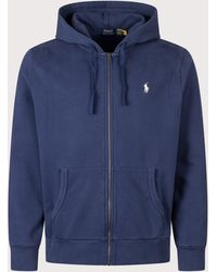 Polo Ralph Lauren - Zip Through Loopback Fleece Hoodie - Lyst