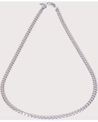 Mysterious Jeweller - Stainless Steel Cuban Link Chain 6Mm 22&Quot - Lyst