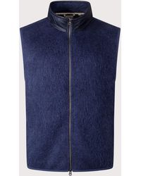 Nanamica - Zip-Up Mohair Vest - Lyst