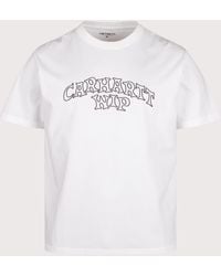 Carhartt - Loose Fit Limn Script T-Shirt - Lyst