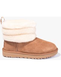 ugg fluff mini quilted bootie