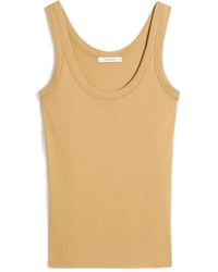 Lemaire - Rib Tank Sleeveless Tank Top - Lyst