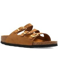 Birkenstock - Open Toe Shoes With Buckle Straps - Lyst