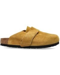 Birkenstock - Loma Touch-Strap Suede Mules - Lyst