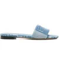 Fendi - Signature Sandals - Lyst