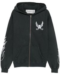 One Of These Days - Graphic-Print Zip-Up Hoodie - Lyst