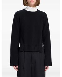 Ann Demeulemeester - Cashmere Ribbed-Knit Sweater - Lyst