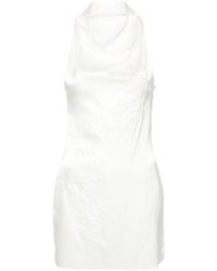 Paloma Wool - Nolita Satin Silk Mini Dress - Lyst