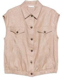 Panicale - Pocket Button Jacket - Lyst