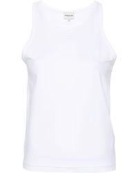 Herskind - Linea Logo-Embroidered Tank Top - Lyst