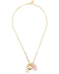 La DoubleJ - Charm-Detail Chain-Link Necklace - Lyst