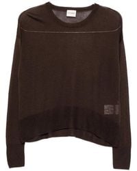 Closed - Fine-Knit Long-Sleeve Sweater - Lyst