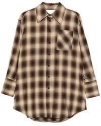 Co. - Plaid-Print Oversized Shirt - Lyst
