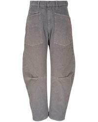Nili Lotan - High-Waisted Corduroy Trousers - Lyst