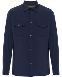 Moorer - Long-Sleeve Shirt Jacket - Lyst