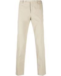 PT Torino - Slim-Fit Cotton-Blend Trousers - Lyst