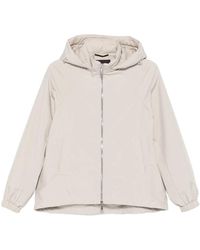 Moorer - Cylia Hooded Zip Jacket - Lyst