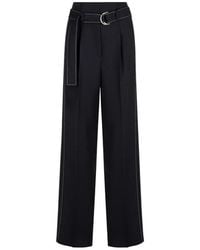 The Seafarer - Irony Belted Trousers - Lyst
