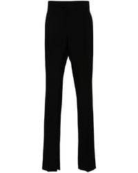 Ann Demeulemeester - Pressed-Crease Straight Trousers - Lyst