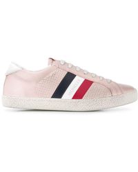 Moncler Low-top Sneakers Ryegrass - Pink