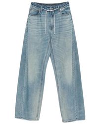 Alexander Wang - Elasticated-Waistband Jeans - Lyst