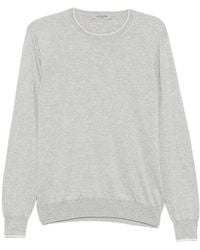 Fileria - Trimmed Knitted Sweater - Lyst
