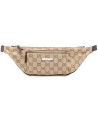 Gucci - Gg Supreme Web-Stripe Belt Bag - Lyst