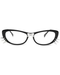 YVMIN - Bowknot Kitten Whisker Cat-Eye Glasses - Lyst