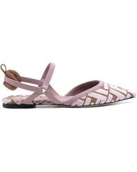 Fendi - Colibrì Lite Ballet Flats - Lyst