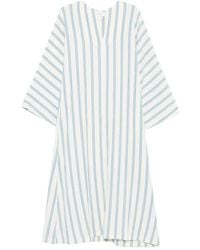 Bondi Born - Finn Striped V-Neck Maxi Dress - Lyst