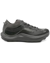 ROA - Panelled Lace-Up Sneakers - Lyst