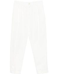 Canali - Pleated Straight-Leg Trousers - Lyst