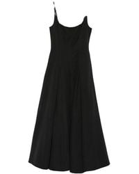 STAUD - Jill Pleated Spaghetti-Strap Maxi Dress - Lyst