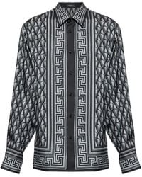 Versace - Silk Shirt - Lyst