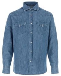 Brunello Cucinelli - Shirts - Lyst
