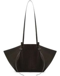 Yuzefi - Medium Mochi Suede Shoulder Bag - Lyst