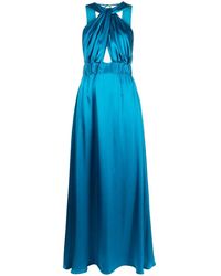 CRI.DA - Long Sleeveless Silk Dress - Lyst
