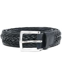 Orciani - Braided Leather Belt - Lyst