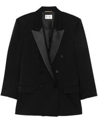 Saint Laurent - Jackets - Lyst